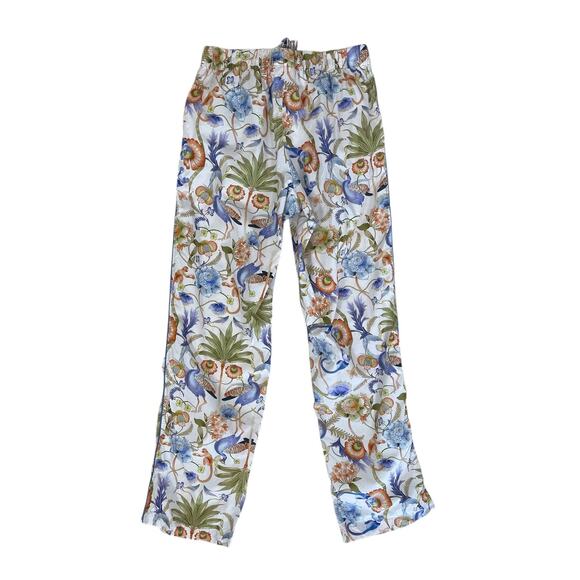 The Lazy Poet Sissy Blue Jungle Lush Pajama Set Size Medium Unique Lounge - Picture 5 of 14